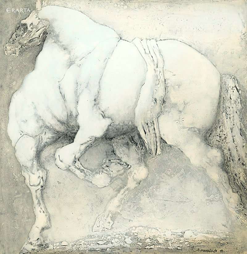 Bucephalus, artist Vyacheslav Mikhailov