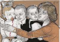 Madonna with Many Children,&nbsp;artist&nbsp;Aleksey&nbsp;Shtern